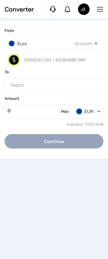 Convert Fiat to Crypto